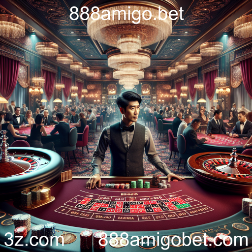 Experiência Imersiva no Cassino ao Vivo do 888amigo.bet